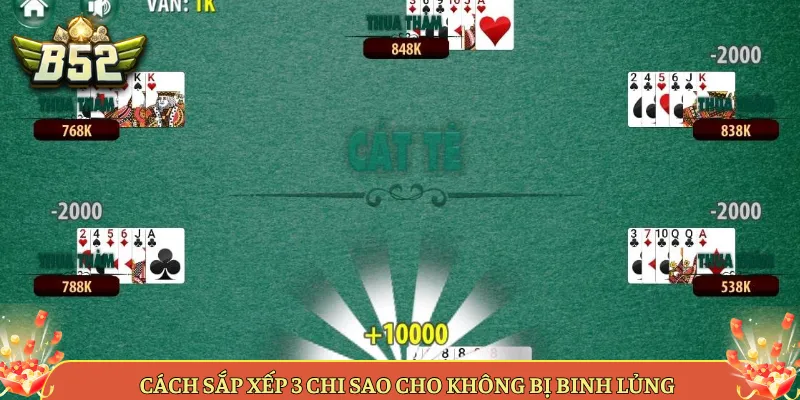 Cách Sắp Xếp 3 Chi Sao Cho Không Bị Binh Lủng