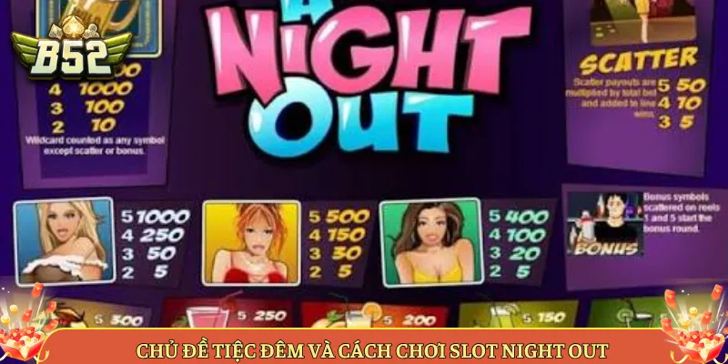 Chủ Đề Tiệc Đêm Và Cách Chơi Slot Night Out